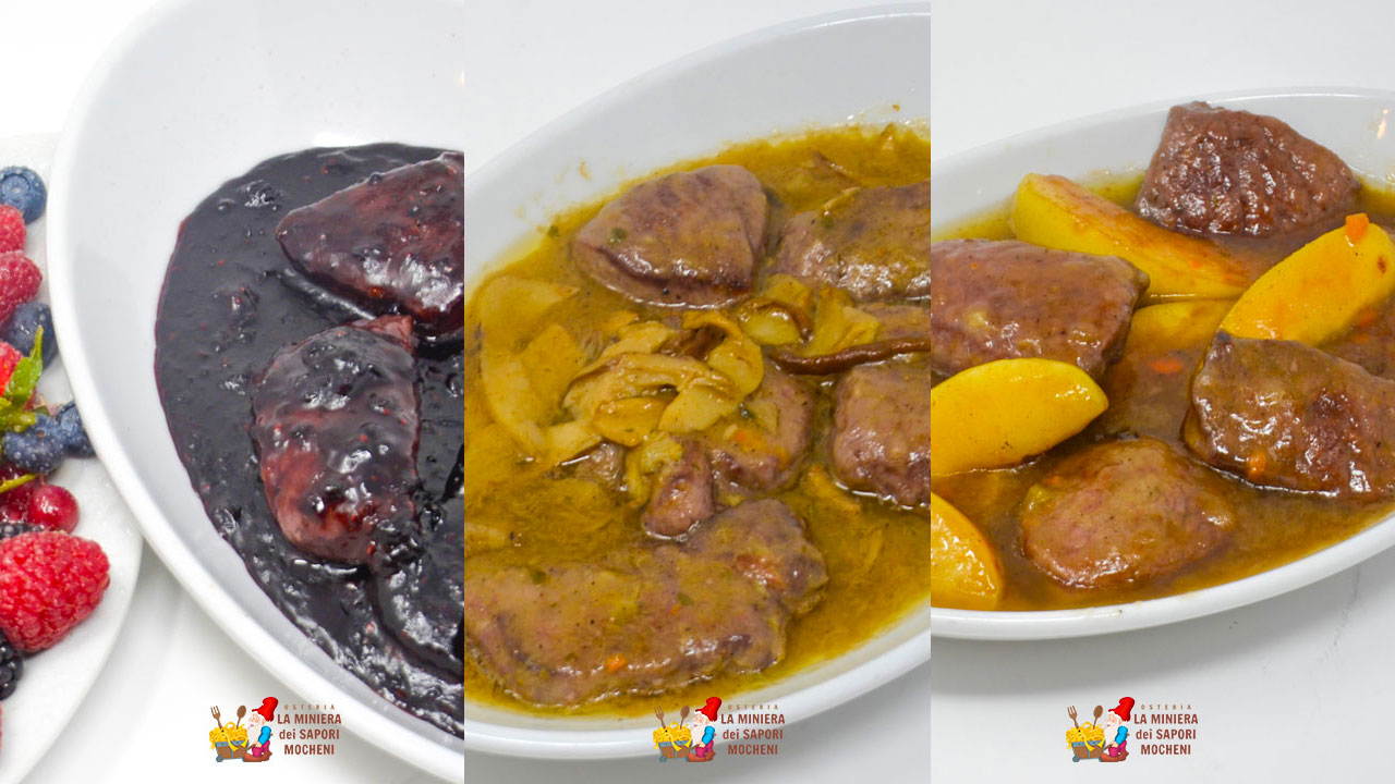 FILETTO DI CERVO IN SALSA